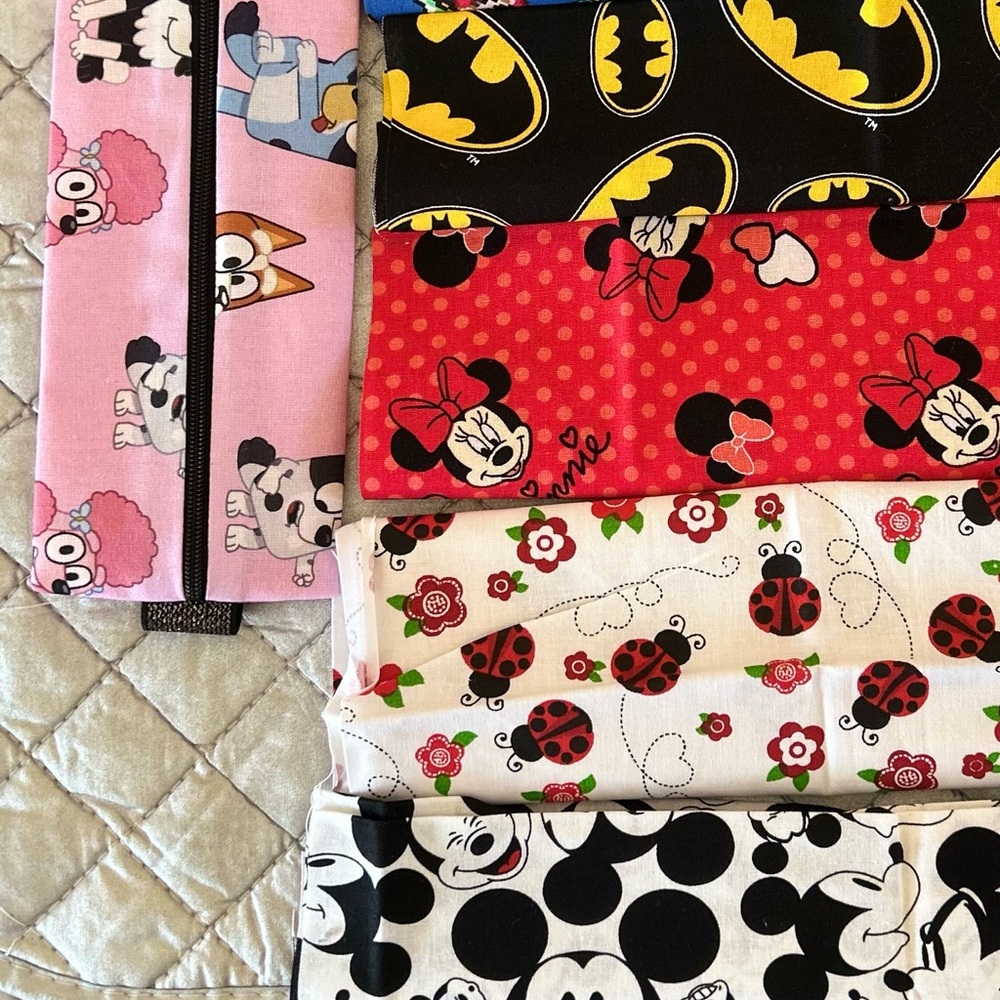 Pencil case from fabric 100% handmade